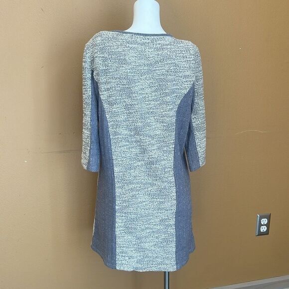 THML Gray Sweater Dress Size Medium - Picture 3 of 10